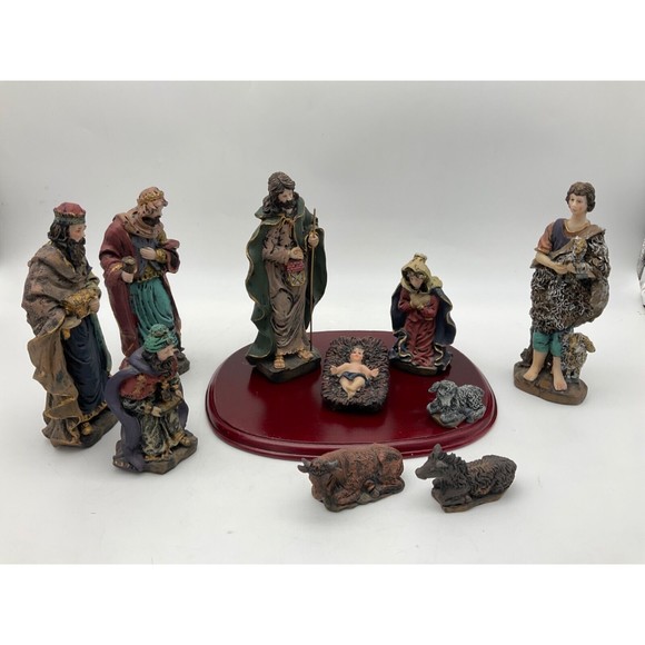 Unbranded Holiday Nativity Set Piece Polystone Vintage Poshmark